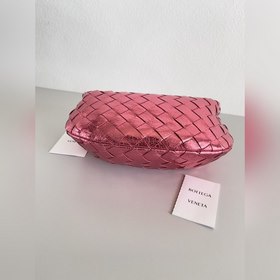 BV Розовое золото Bottega Veneta Плетеный сумочка-хобо  Модель：