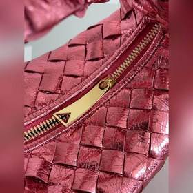 BV Розовое золото Bottega Veneta Плетеный сумочка-хобо  Модель： 