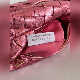 BV Розовое золото Bottega Veneta Плетеный сумочка-хобо  Модель： 