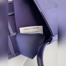 BV Классическая плетеная сумка через плечо, фиолетовая с единорог