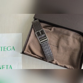 BV Новый мужской пояс для повседневного и делового стиля из теляч