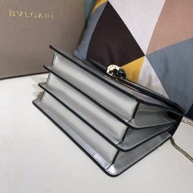 Bvlgari Импортная кожа высшего качества Модель： 38329 Украшен чер