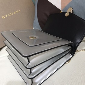 Bvlgari Импортная кожа высшего качества Модель： 38329 Украшен чер
