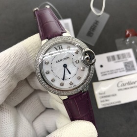 Cartier 28 33 36 мм Blue Balloon, швейцарский кварцевый механизм,
