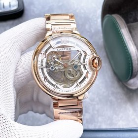Мужские часы Cartier с впечатляющим ажурным дизайном Исключительн