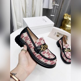CeIine Селин Кожаные туфли в английском стиле Натуральная кожа +
