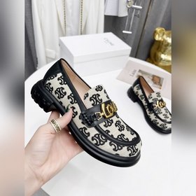 CeIine Селин Британские туфлиз кожи Натуральная кожа + импортные