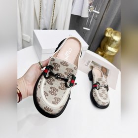 CeIine Селин Кожаные туфли в английском стиле Натуральная кожа + 