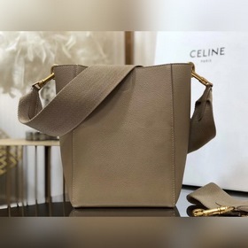 CELINE Абрикосовый небольшой рюкзак через плечо Мягкая кожа с зе