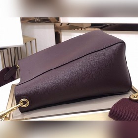 CELINE Виноградный мешочек через плечо, маленький Мягкая кожа с 