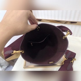 CELINE Виноградный мешочек через плечо, маленький Мягкая кожа с 