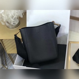 CELINE Черная сумка через плечо, маленькая Мягкая кожа с зернист