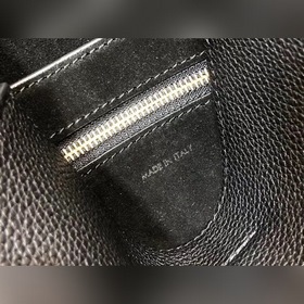CELINE Черная сумка через плечо, маленькая Мягкая кожа с зернист