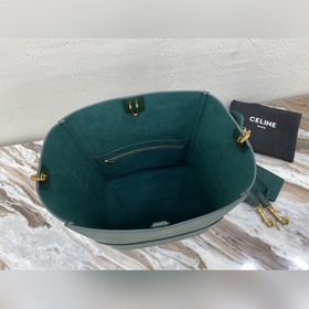 CELINE SEAU SANGLE Сумка из зернистой телячьей кожи Модель： 18054