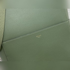 CELINE SEAU SANGLE Сумка из зернистой телячьей кожи Модель： 18054