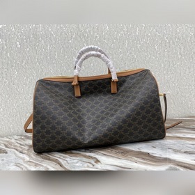 CELINE Дорожная сумка VOYAGE TRIOMPHE Большая сумка из парусины 
