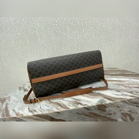 CELINE Дорожная сумка VOYAGE TRIOMPHE Большая сумка из парусины 