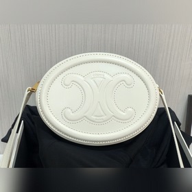 CELINE Кожаный кошелек с косой сумкой из гладкой кожи Сумка в фо