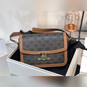 CELINE Сумка через плечо с принтом Триумфальная арка Старинная тк