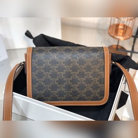 CELINE Сумка через плечо с принтом Триумфальная арка Старинная тк