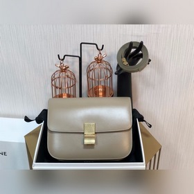Сумка Celine из гладкой кожи Итальянская кожа ручной работы с тек