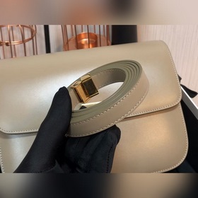 Сумка Celine из гладкой кожи Итальянская кожа ручной работы с тек
