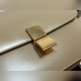 Сумка Celine из гладкой кожи Итальянская кожа ручной работы с тек