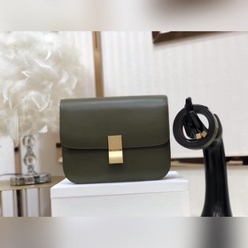 Сумка Celine из гладкой кожи Итальянская кожа ручной работы с тек