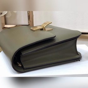 Сумка Celine из гладкой кожи Итальянская кожа ручной работы с тек