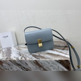 Средняя сумка Celine box из кожи Новая кожа box, двойная пружинна