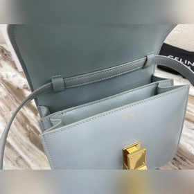 Средняя сумка Celine box из кожи Новая кожа box, двойная пружинна