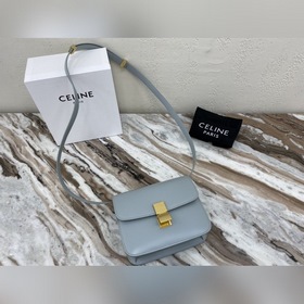 Средняя сумка Celine box из кожи Новая кожа box, двойная пружинна