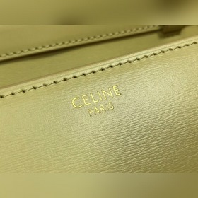 Celine Классическая сумка через плечо из кожи теленка Изготовлен