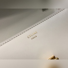 Celine Классическая сумка через плечо из кожи теленка Изготовлен