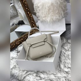 Сумка Celine Nano belt Итальянская кожа с текстурой ладони, матов