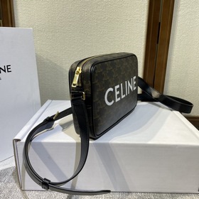 Сумка-почтальон Celine с логотипом Классический принт Модель： CL1