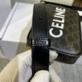 Сумка-почтальон Celine с логотипом Классический принт Модель： CL1