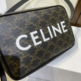Сумка-почтальон Celine с логотипом Классический принт Модель： CL1