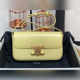 CELINE Сумка под мышку Triomphe Артикул： 194143 Верхняя часть сум