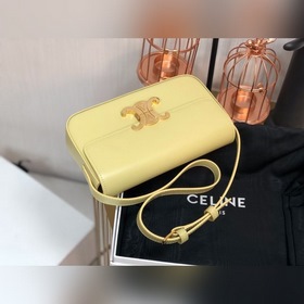 CELINE Сумка под мышку Triomphe Артикул： 194143 Верхняя часть сум