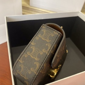 CELINE Весенняя и летняя коллекция Короткая сумка с цепочкой под 
