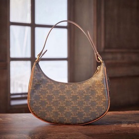 Celine CELINE AVA TRIOMPHE Сумка из парусины с классическим прин
