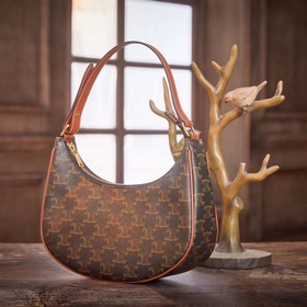 Celine CELINE AVA TRIOMPHE Сумка из парусины с классическим прин