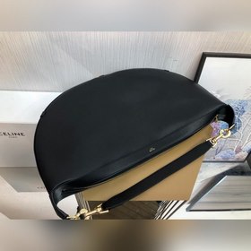 Celine Ранневесенняя коллекция сумок под мышку Модель： 107768 Чер