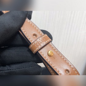 CELINE AVA TRIOMPHE Сумка из парусины с классическим принтом Сум
