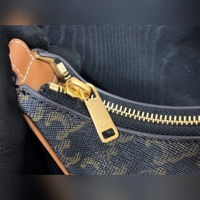 CELINE AVA TRIOMPHE Сумка из парусины с классическим принтом Сум