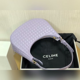 CELINE AVA стеганая сумка из овечьей кожи в стиле ретро Celine п