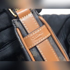 CELINE Осень-зима Mini AVA Карамельная сумка с узором под мышкой 