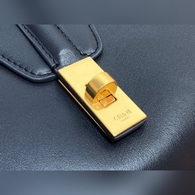 Сумка Celine из гладкой кожи, артикул： 196853CR4.04LU Подкладка и