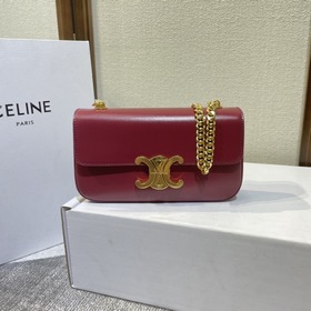 Celine CHAIN SHOULDER BAG Ранневесенняя коллекция Короткая сумка
